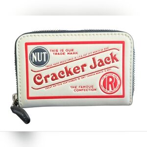 Coach Cracker Jack zip-around coin case wallet F26395 limited edition NWOT